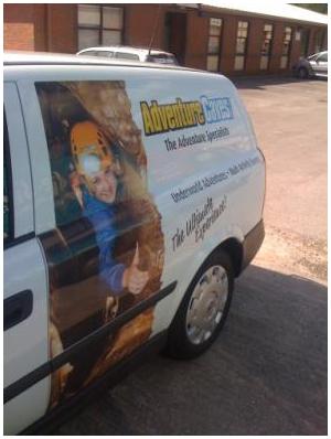 Part vehicle wrap.....